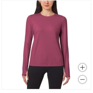 (EwX)Mondetta ladies long sleeves active Tee